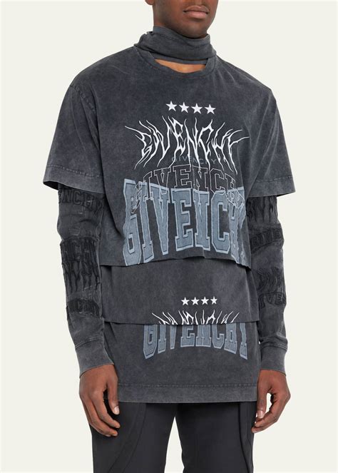 givenchy t-shirt mens|givenchy graphic t shirt.